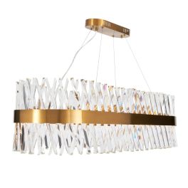 Visconte Cetara LED Chandelier - Brass